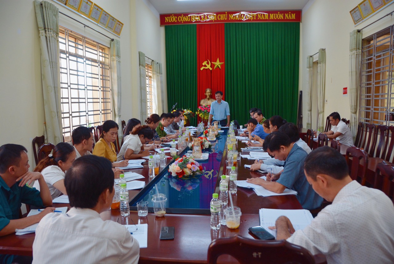Đoàn công tác số 03 của Thành ủy Buôn Ma Thuột làm việc với Đảng ủy phường Tân Lập